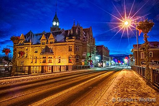 Bridge Street At Dawn_P1230385-7.jpg - Photographed at Carleton Place, Ontario, Canada.